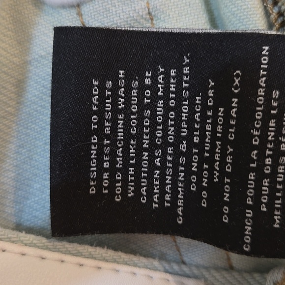 Neon Blonde Siren Sweep Jeans EUC - Picture 11 of 11